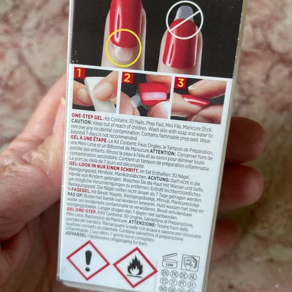 NYX, Covergirl Bold Red Lipstick Brown Mascara, Champagne nails,NYX Wonderstick - Picture 13 of 14